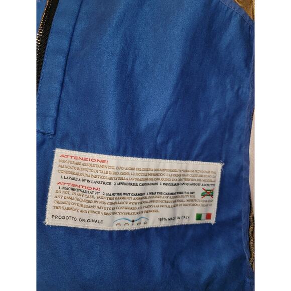 ANIMO WOMEN'S BLUE JACKET Size I-42 D-35 MADE IN ITALY - Picture 8 of 11